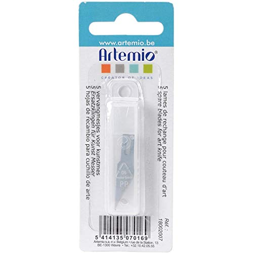 Artemio – 5 Lames de Rechange pour Couteau d'art en promo à 2,76€ (-46%) sur Amazon FR