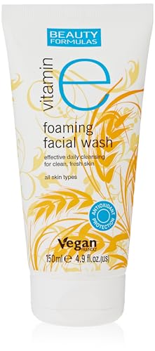 Beauty Formulas Vitamin E Facial Wash - Beauté & Parfums Amazon Royaume-Uni à 1.45€