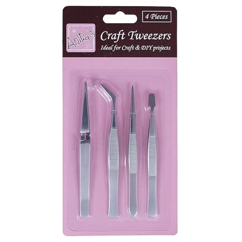 DocRod LLC Anita 's Craft Pinzette Set, 4 Stück - Maison & Cuisine Amazon Allemagne à 3.26€