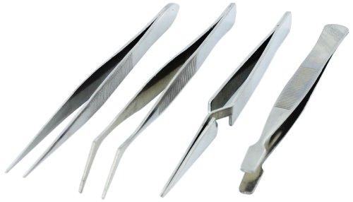 Modelcraft Pinzette aus Edelstahl, 4 Stück - Maison & Cuisine Amazon Allemagne à 11.92€