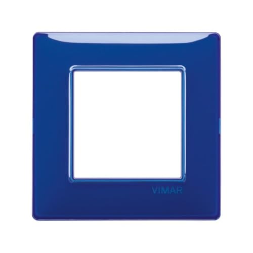 Vimar serie plana - Placa 2 módulo reflex zafiro - Fournitures Bureau Amazon Espagne à 4.16€