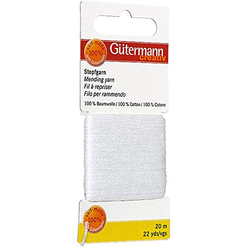 Gütermann Stopfgarn 100% Baumwolle 4 -fach dunkelbraun 2295 - Loisirs Créatifs Amazon Allemagne à 1.70€