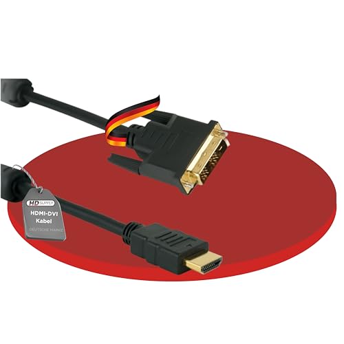 HDSupply High Speed HDMI/DVI Kabel mit Ethernet (HEAC)... - High-Tech & Électronique en promo à 4.29€