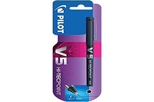 Pilot V5 Hi-Tecpoint Stylo roller à séchage rapide Pointe... - Fournitures Bureau en promo à 3.50€