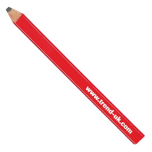 Trend Medium Grade Carpenters Pencils for Hardwood and... - Maison & Cuisine en promo à 1.71€