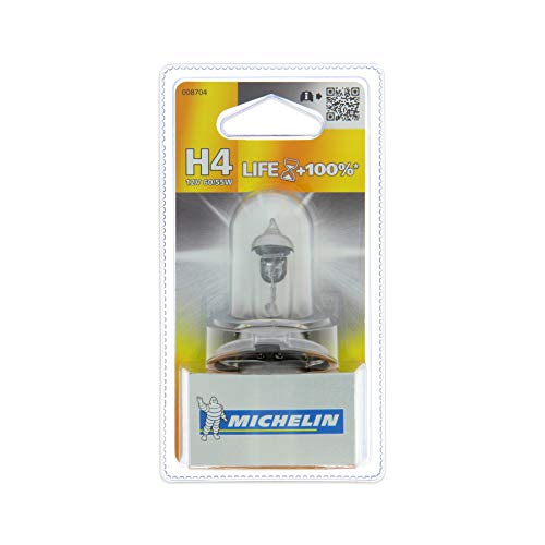 MICHELIN 1 lampadina auto H4 LIFE+100% 12V 60/55W - Home & Kitchen Amazon Italy à 8.46€