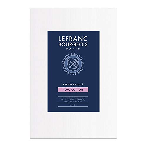 Lefranc Bourgeois Carton Entoilé 10P - Auto & Moto Amazon France à 9.90€