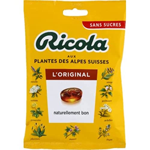 Ricola Bonbons Suisses aux plantes sans sucre, goût plantes... - Jardin & Extérieur Amazon France à 2.79€