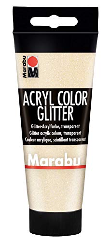 Marabu 12010050584 - Acryl Color glitter gold 100 ml... - Maison & Cuisine en promo à 3.29€