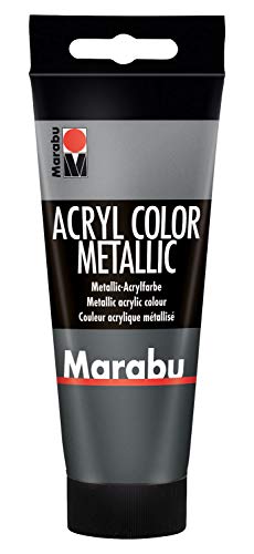 Marabu 12010050772 - Acryl Color metallic anthrazit 100 ml... - Maison & Cuisine Amazon Allemagne à 3.29€