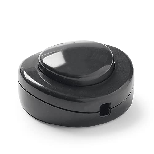 FAMATEL Interrupteur à pied | 2 A | 250 V | noir en promo à 6,62€ (-51%) sur Amazon FR