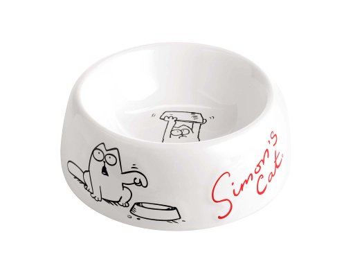 Karlie Flamingo Bol pour chat Simon’s Cat - Blanc - Animalerie Amazon France à 7.72€