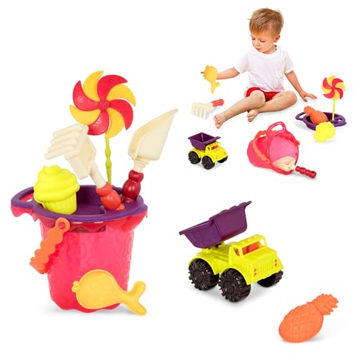 B. toys - Sands Ahoy! - Rouge - Jouet de Sable - 9 Jouets... - Jouets & Jeux Amazon France à 11.90€