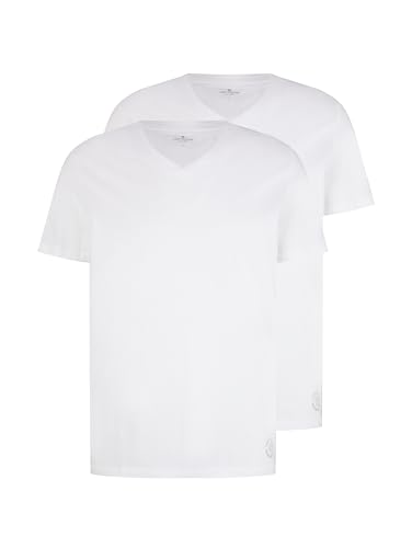TOM TAILOR 1008639, Maglietta Basic in Confezione Doppia... - Amazon Italie à 13.48€