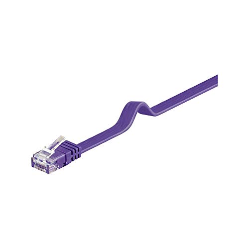 Goobay 96417 2m Cat6 U/UTP (UTP) Violeta - Cable de red (2... - Bon plan à 4.37€