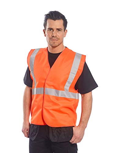Portwest Hi-Vis One Band and Brace Vest, Size: XX/3X... - Maison & Cuisine Amazon Royaume-Uni à 2.95€