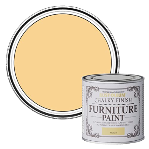 Rust-Oleum AMZ0017 Chalky Furniture Paint Mustard 125 ml - Maison & Cuisine Amazon Royaume-Uni à 5.49€