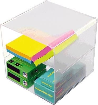 Deflecto Organiser-System CUBE mit einzelner Trennung Glas... - Maison & Cuisine Amazon Allemagne à 18.92€