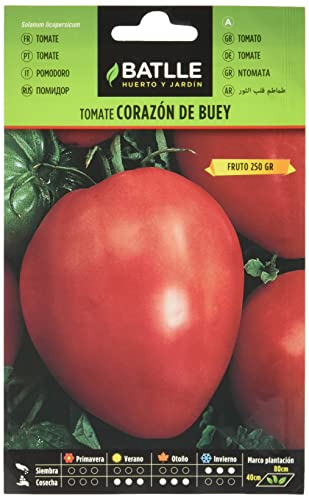 Semillas Batlle Tomate Corazon de Buey - Nouvelle promo Amazon à 1.59€
