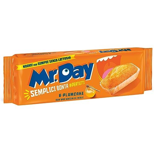 Mr.Day - Plumcake Classico con Yogurt Magro e Miele... - Épicerie Amazon Italie à 1.24€