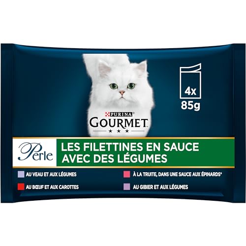 GOURMET Perle Pâtée 4X85g en promo à 2,69€ (-65%) sur Amazon FR