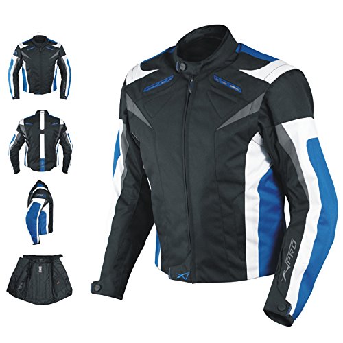Motorradjacke CE-Protektoren Sport Textil Motorrad... - Sports & Fitness Amazon Allemagne à 66.89€
