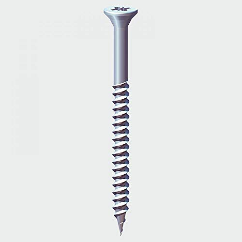 TIMCO PZ2 CSK BZP Twin Woodscrews - 8 x 3 - Zinc - Pack of... - Maison & Cuisine Amazon Royaume-Uni à 1.80€