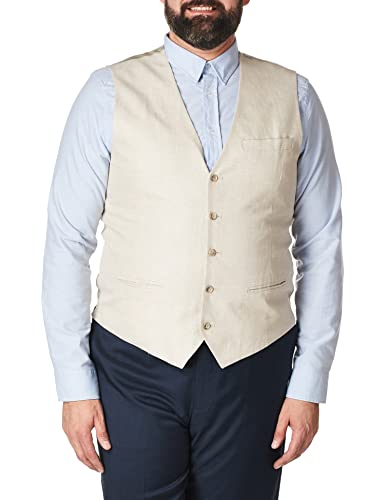 Perry Ellis Uomo 43HV5402 Gilet da Abito - Beige - XXX... - Amazon Italie à 14.22€