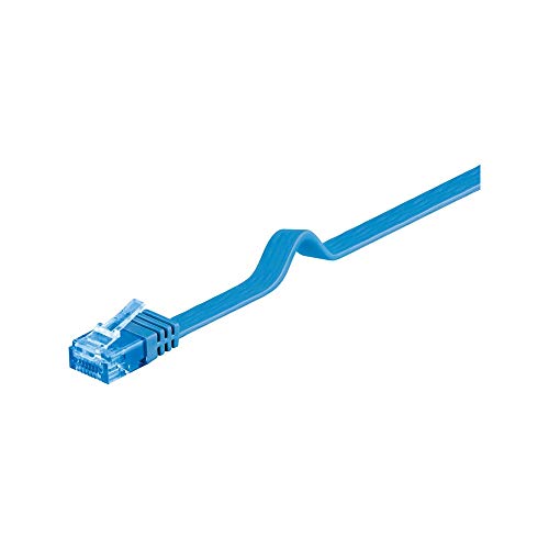 Goobay 96317 CAT 6A Cavo Piatto Pach, Rete, U/UTP, Blu, 2 m... - Animalerie Amazon Italie à 2.15€