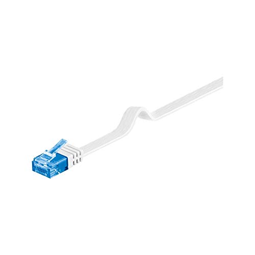 Goobay 96325 CAT 6A Cavo Piatto Pach, Rete, U/UTP, Bianco... - Pet Supplies Amazon Italy à 2.15€