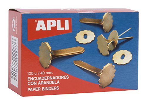 APLI 12287 - Confezione da 100 clip parigine con occhielli... - Amazon Italie à 7.49€