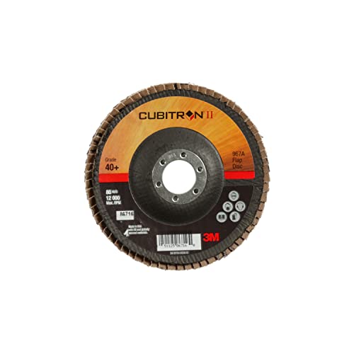 3M Cubitron II Fächerscheibe 967A, T29, 12,7 x 2,2 cm, 40+... - Bricolage & Outils Amazon Allemagne à 63.58€
