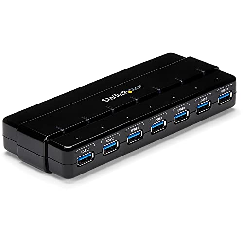 StarTech.com 7 Port USB 3.0 Hub Up To 5 Gbps 7 x USB... - High-Tech & Électronique en promo à 55.26€