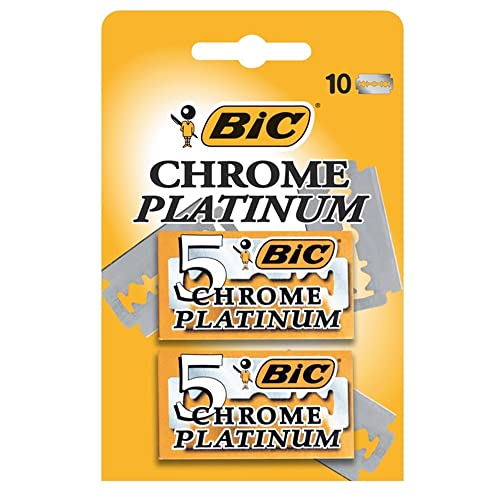 BIC Chrome Platinum, Double Edge Safety Razor, Disposable... - Bricolage & Outils Amazon Royaume-Uni à 3.15€