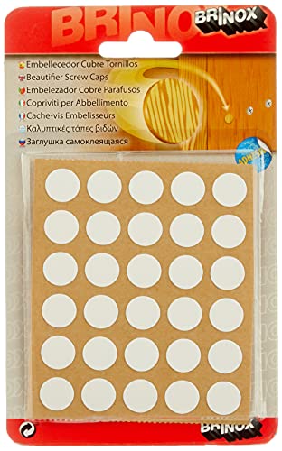 Brinox B77900B - Blister lunetta bianco copre 30 viti a ~... - Amazon Italie à 6.43€