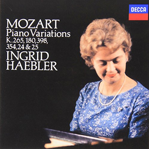 MOZART: PIANO VARIATIONS K.206, 180, 398, 354, 24 & 25 - Musique & Instruments Amazon France à 17.32€