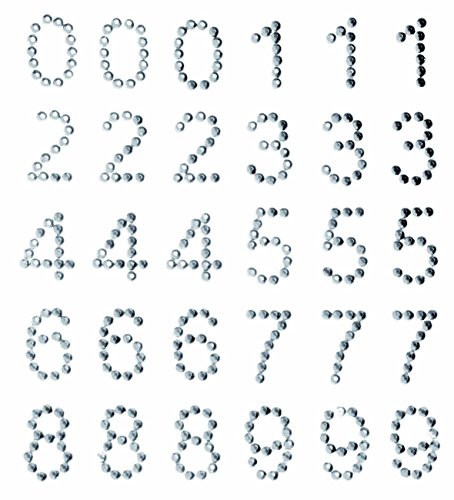 GLOREX P und D Zahlen 13 mm 0-9 Selbstklebend, Plastik... - Maison & Cuisine Amazon Allemagne à 3.19€