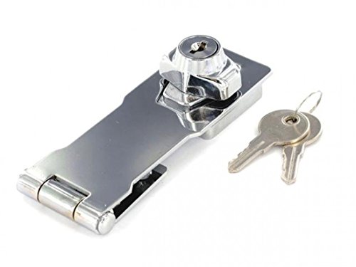 Merriway BH01836 Key Operated Locking Hasp and Staple 75mm... - Deal du jour à 7.18€