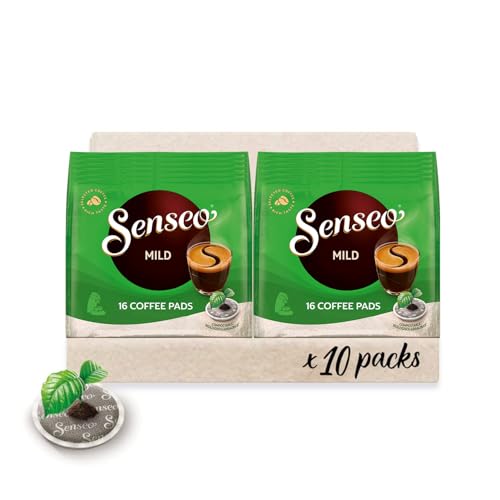 Senseo Pads Mild, 10 x 16 Getränke, 160 Kaffeepads - Deal Amazon à 26.71€