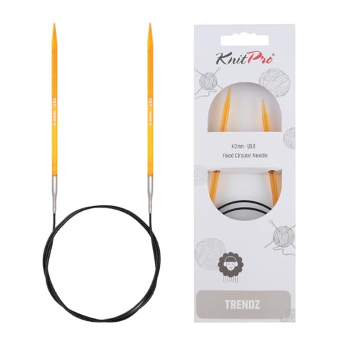 KnitPro - Ferri da Maglia circolari, 80 cm, 4,0 mm Arancione - Loisirs Créatifs Amazon Italie à 5.99€