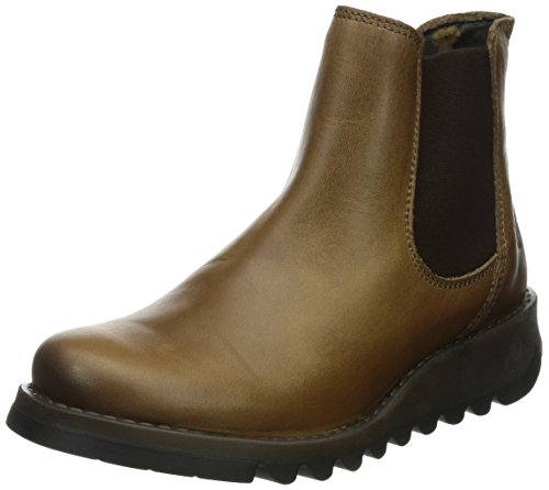 Fly London Salv, Botas Chelsea para Mujer, Brown Camel, 37... - Amazon Espagne à 47.48€