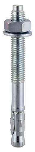 TIMCO BZP Through Bolt - 10 x 100 - Zinc - Pack of 2 - DIY & Tools Amazon UK à 2.70€