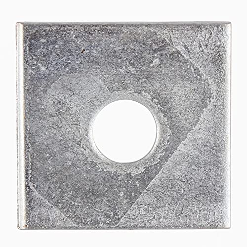 TIMCO Square Plate Washers Silver - M10 x 50 x 50 x 3 - Home & Kitchen Amazon UK à 1.55€