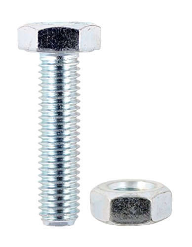 TIMCO BZP Hex Set and Nut - M6 x 50 - Zinc - Pack of 4 - Maison & Cuisine en promo à 1.80€