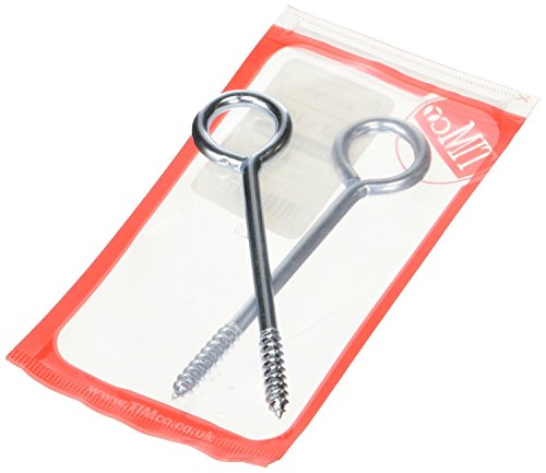 TIMCO Screw Eyes Silver - 30mm - Maison & Cuisine en promo à 1.80€