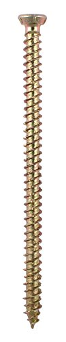 TIMCO Concrete Screws Flat Countersunk - Yellow - 7.5 x 150 - Home & Kitchen Amazon UK à 1.92€