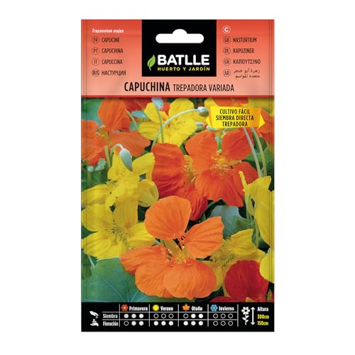 Battle- Semi di Fiori, nasturzio Assortito - Sports & Fitness Amazon Italie à 2.36€