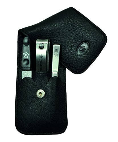 Pfeilring Nappa Trousse de manucure 3 pièces Noir Manucure... - Beauté & Parfums Amazon France à 26.00€