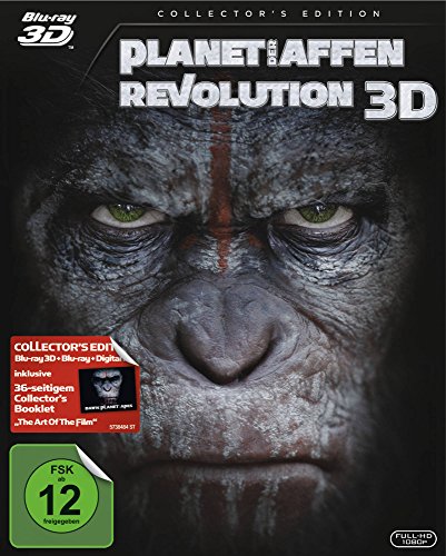 Planet der Affen - Revolution [3D Blu-ray] [Collector's... - Sports & Fitness Amazon Allemagne à 2.47€
