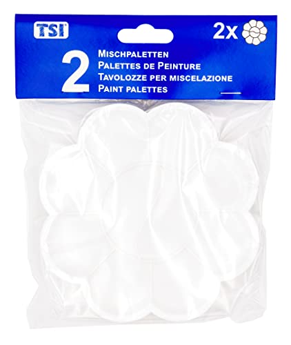TSI 49013 Mischpalette Blume, 2er Packung, Farbe weiß, 135... - Maison & Cuisine Amazon Allemagne à 3.43€